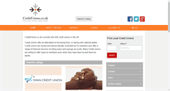 Desktop Screenshot of creditunions.co.uk